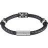 Браслет ZIPPO THREE CHARMS LEATHER BRACELET 2007173
