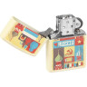 Zippo 216 Russian Postcard — зажигалка с русской открыткой