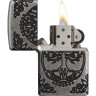 Zippo Armor 29670 — Antique Silver, гравировка «Древо жизни»